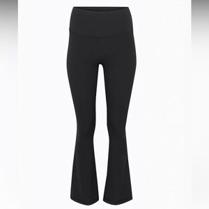 TNA action high rise flare pants